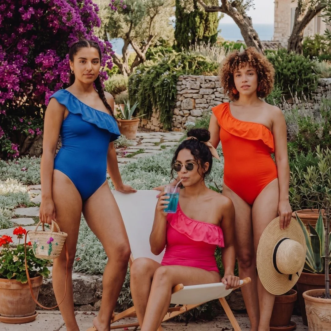 Maillot de bain menstruel 1 pièce Donna Mandarine - Image 4